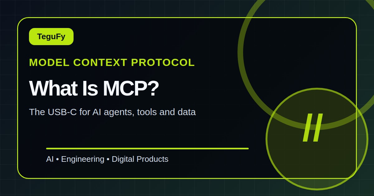 What Is MCP? Why Model Context Protocol Is the USB-C for AI Agents